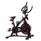 Spin Exercise Bike Flywheel Fitness Home Gym Machine Black Phone Holder