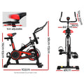 Everfit Spin Bike Exercise Bike 120kg Flywheel Home Gym Fitness