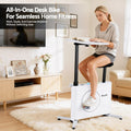 Everfit Exercise Bike Magnetic Desk Bike Tabletop Home Workout Gym