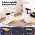 Everfit Exercise Bike Magnetic Desk Bike Tabletop Home Workout Gym