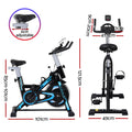 Everfit Spin Bike 13KG Flywheel 150kg Capacity Exercise Fitness