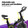 Everfit Spin Bike Cardio Exercise Bike Bluetooth App Connectable