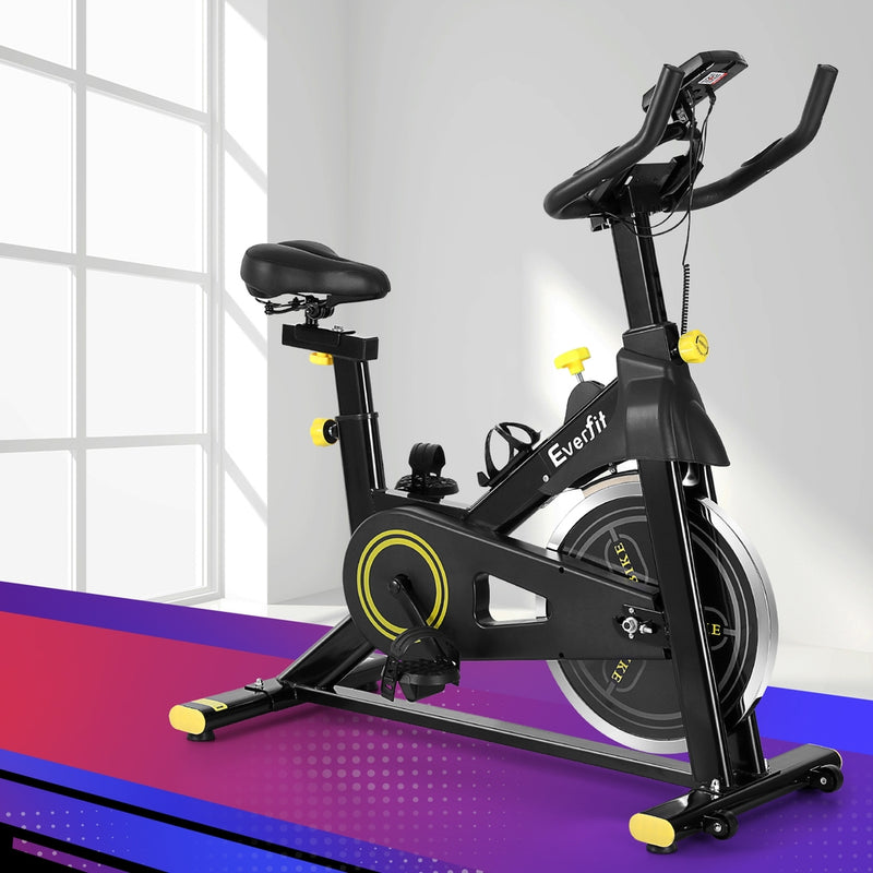 Everfit Spin Bike Cardio Exercise Bike Bluetooth App Connectable