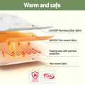 Giselle Electric Blanket KING Bamboo Fabric Heated Underlay Washable