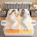 Giselle Electric Blanket KING Bamboo Fabric Heated Underlay Washable