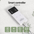 Giselle Electric Blanket KING SINGLE Bamboo Heated Underlay Washable