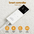 Giselle Electric Blanket KING SINGLE Sherpa Fleece LED Remote