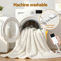Giselle Electric Blanket KING SINGLE Sherpa Fleece LED Remote