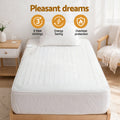 Giselle Electric Blanket KING SINGLE Heated Fitted Washable