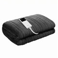 Giselle Electric Blanket DOUBLE 200x180cm Heated Throw Grey