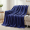 Giselle Electric Blanket 200x180cm DOUBLE Heated Throw Navy