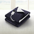 Giselle Heated Electric Blanket Throw 120x160cm Charcoal