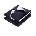 Giselle Heated Electric Blanket Throw 120x160cm Charcoal