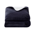Giselle Heated Electric Blanket Throw 120x160cm Charcoal