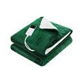 Giselle Electric Heated Blanket DOUBLE Sided Green