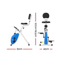 Everfit Under Desk Exercise Bike Magnetic Resistance 100kg