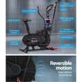 Everfit 6 in 1 Exercise Bike Elliptical Cross Trainer Home Gym