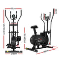 Everfit 5 in 1 Exercise Bike Elliptical Cross Trainer Home Gym