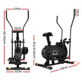 Everfit 4 in 1 Exercise Bike Elliptical Cross Trainer Home Gym Cardio