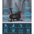 Everfit 4 in 1 Exercise Bike Elliptical Cross Trainer Home Gym Cardio