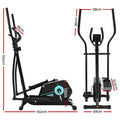 Everfit Exercise Bike Elliptical Cross Trainer Magnetic Home Gym