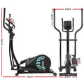 Everfit Exercise Bike Elliptical Cross Trainer 100kg Capacity