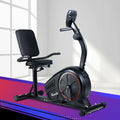 Everfit Magnetic Recumbent Exercise Bike 8 Level Indoor Cycling Home Gym