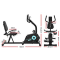 Everfit Magnetic Recumbent Exercise Bike 120kg Capacity Indoor Cardio