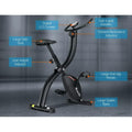 Everfit Folding Magnetic Exercise Bike Indoor Cycling Cardio