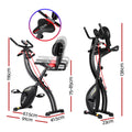 Everfit Folding Exercise Bike Magnetic Indoor Cycling Resistance