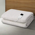 Giselle Single Electric Blanket Fleece Heated Throw Warm