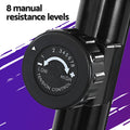 Everfit Magnetic Exercise Bike 8 Levels Upright Cardio Fitness
