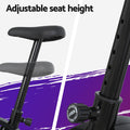 Everfit Magnetic Exercise Bike 8 Levels Upright Cardio Fitness