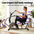 Everfit Recumbent Exercise Bike Magnetic Bluetooth App Home Gym