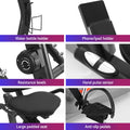 Everfit Recumbent Exercise Bike Magnetic Bluetooth App Home Gym