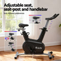 Everfit Exercise Bike Spin 24-Level Resistance 120kg Bluetooth Smart