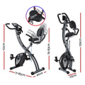 Everfit Folding Exercise Bike Magnetic Indoor Cycling Aerobic Trainer