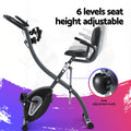 Everfit Folding Exercise Bike Magnetic Indoor Cycling Aerobic Trainer