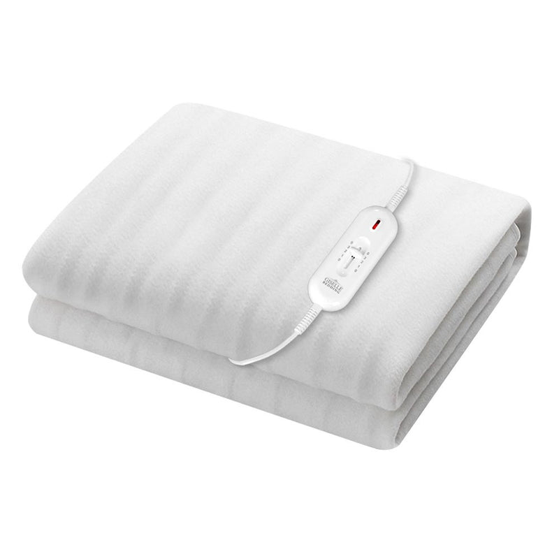 Giselle Electric Blanket Single Size Polyester Heated