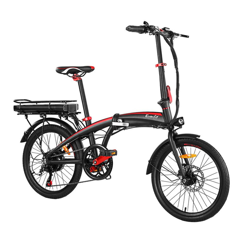 Everfit Folding Electric Bike eBike Urban City Bicycle Rechargeable Battery