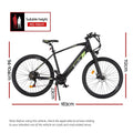 Everfit 27.5 Inch Electric Bike eBike Mountain Bicycle Battery 21 Speed
