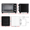 Devanti 30L Convection Oven Air Fryer 1600W Electric