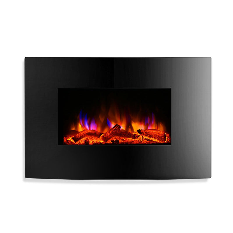 Devanti Electric Fireplace Fire Heater 2000W Stove