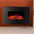 Devanti Electric Fireplace Fire Heater 2000W Stove
