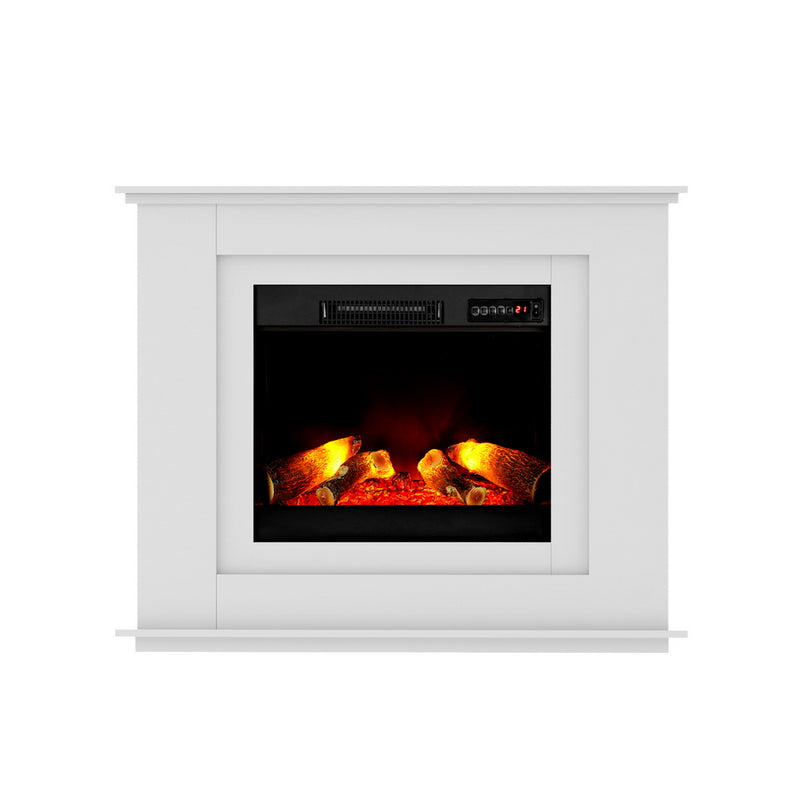 Devanti Electric Fireplace Heater 2000W White