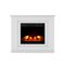 Devanti Electric Fireplace Heater 2000W White