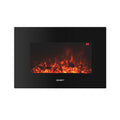Devanti Electric Fireplace Heater 2000W Black