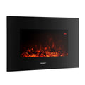 Devanti Electric Fireplace Heater 2000W Black