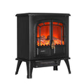 Devanti Electric Fireplace Heater 2000W Black
