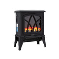 Devanti 2000W Electric Fireplace Heater Stove Freestanding 3D Flame Effect